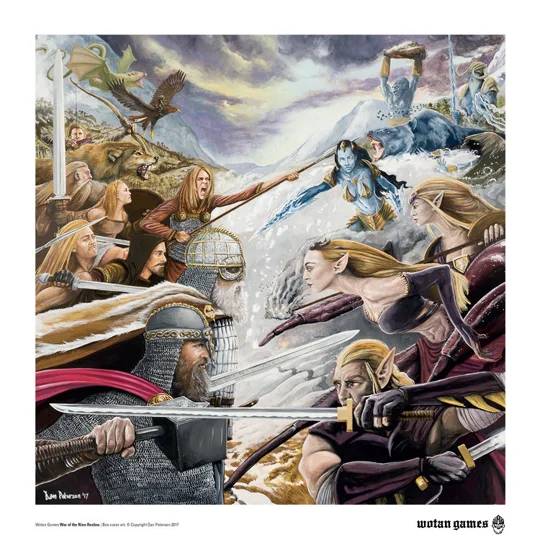 Cover Artwork of War of the 9 Realms