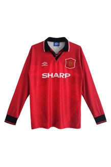 Man Utd 95 retro home long s..