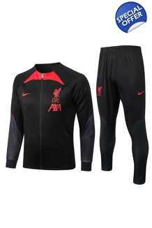 Liverpool Tracksuit Black 22..