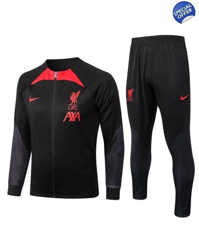 Liverpool Tracksuit Black 22/23