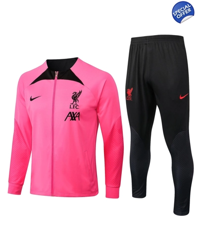 Liverpool Training Suit Pink 22/23
