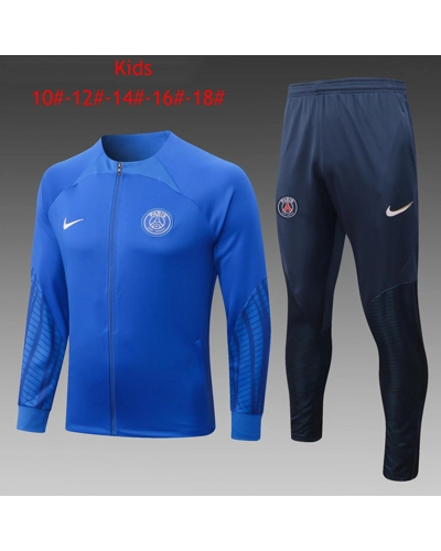 PSG Kids Training Suit Blue 22/23