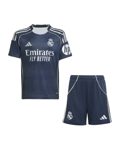 Real Madrid Kids Away Kit 25/26 Real Madrid Kids Away Kit 25/26