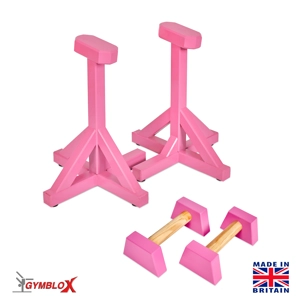 Pink Gymblocks & Parallettes