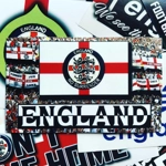 100 England Stickers: Mix of all Designs