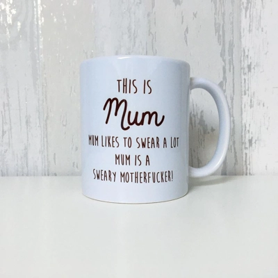 Sweary Motherfucker Mug