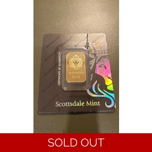 10g .9999 Gold Bar