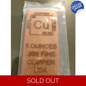 5oz AVDP .999 Copper Element..