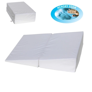Travel Upper Bed Wedge - With Memory Foam - Fold..