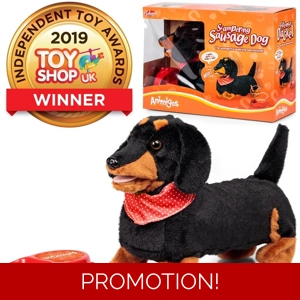 Animigos Scampering Sausage Dog