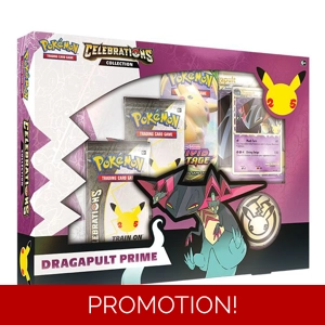 Pokémon TSG: 25th ANNIVERSARY Celebrations Collections DRAGRPUALT PRIME