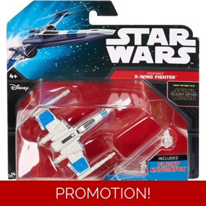 Hot Weels Star Wars Starship vehicle Resistance Xwing