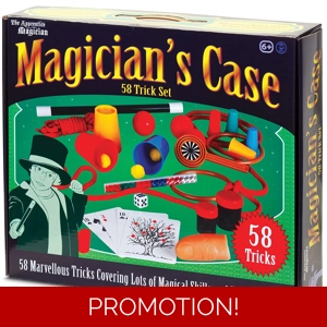 Magicians case 58 trick set