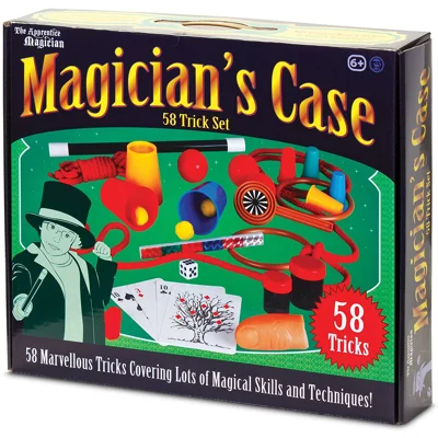 Magicians case 58 trick set