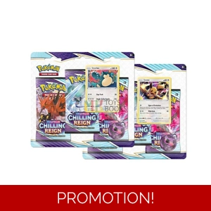 Pokemon TSG: Sword and Shield Chilling Reign 3 Pack Booster