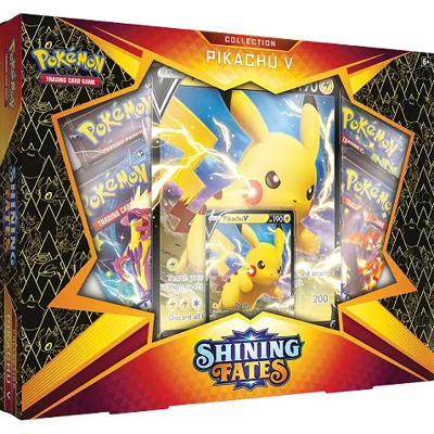 Pokemon Trading Card Game: Shining Fates Pikachu V box