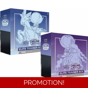 Pokémon TSG : Sword and Shield Chilling Reign Elite trainer boxes