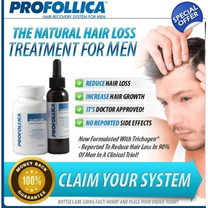 Put a Stop to Hair Loss and Look Years Younger with a Natural Hair Loss Product by Profollica