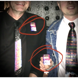 World Premiere Pin -Back to the Future, the Musical