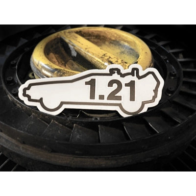 1.21 Sticker