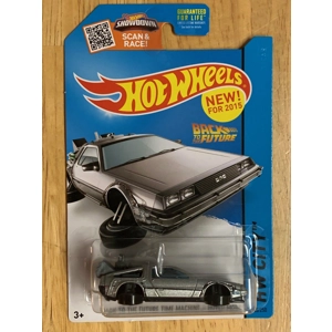 2015 Hotwheels Hover Mode Time Machine DeLorean