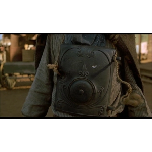 'Back to the Future Part III' Marty McFly/Clint Eastwood Stove door prop replica