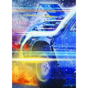 DeLorean Time Traveling Poster!