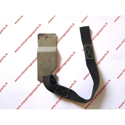 Bagažinės skyriaus dangčio kablys, laikiklis su dirželiu, Lid Bracket, Nissan Rogue 2014-2020