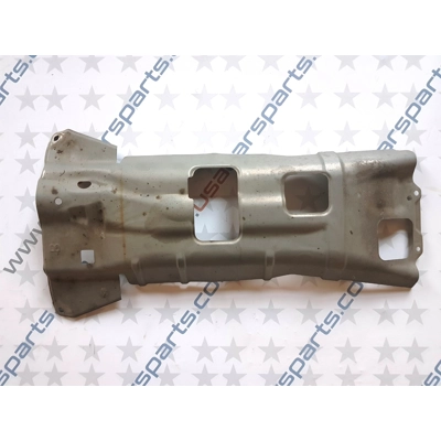 Duslintuvo, išmetimo vamzdžio, dugno, skydas, blėka, apsauga nuo karščio, šilumos, SUBARU FORESTER CROSSTREK 2014 - 2018