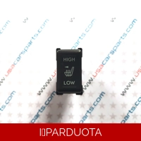 Priekinės sėdynės, kėdės šildymo jungiklis, mygtukas, KAIRĖ, SUBARU FORESTER 2014 - 2018