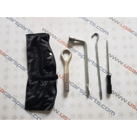 Raktų rinkinys, dėklas, buksiravimo kilpa, kablys, tool kit, NISSAN LEAF 2011 - 2017