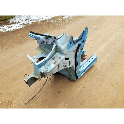 Priekinis kėbulo ketvirtis be lanžerono, KAIRĖ, Front body quarter, NISSAN LEAF 2011 - 2017