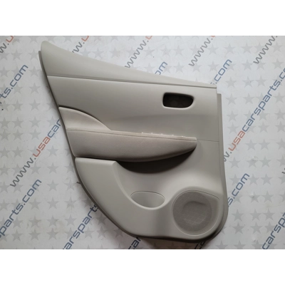 Galinių durų, durelių apdaila, KAIRĖ, Door Trim Panel, NISSAN LEAF 2011 2012