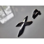 Bagažinės dangčio emblema užrašas X4, Nameplate, BMW X4 F26 2015-2018