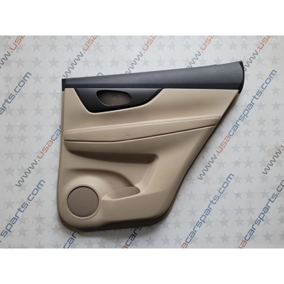 Galinių durų, durelių apdaila, apmušimas, DEŠINĖ, Door Trim Panel, NISSAN ROGUE 2014 2015 2016