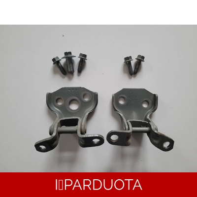 Priekinių durų, durelių vyriai, vyrių komplektas, KAIRĖ, door hinge set, SUBARU FORESTER CROSSTREK WRX IMPREZA 2014 - 2018