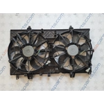 Difuzorius, difuzoriaus rėmas, ventiliatoriai, su defektais, Fan Module, NISSAN ROGUE 2014-2020