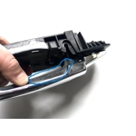 Priekinių durų, durelių rankenelė, rankena su defektu, DEŠINĖ, NISSAN LEAF 2011 - 2017