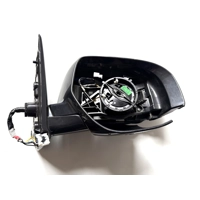 Šoninis galinio vaizdo veidrodėlis, veidrodis su defektais, DEŠINĖ, MITSUBISHI OUTLANDER 2014 2015