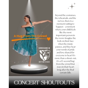 A Hug From The Crowd: Concert Shoutouts