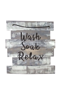 Wash, Soak, Relax ..
