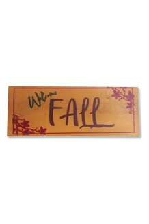 Welcome Fall Sign