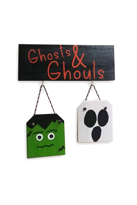 Ghosts and Ghouls Sign