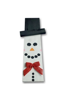 Fence Picket Snowman