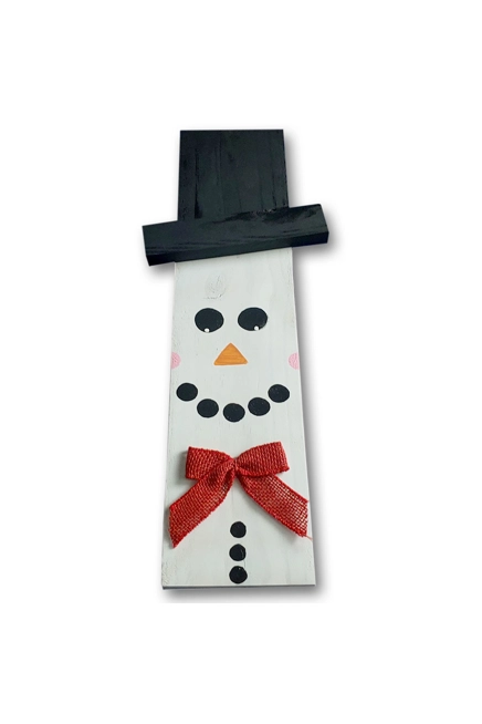 Fence Picket Snowman
