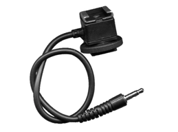Miniphone 3.5mm jack Cord Flash hot Shoe Adapter for Pocket Wizard