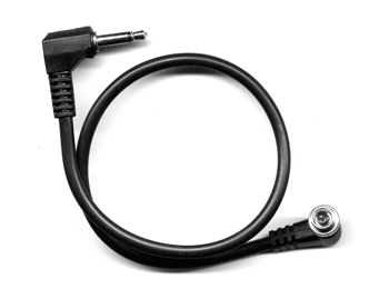 Male pc SCREWLOCK sync cord to 3.5 mm jack 30 cm Male pc SCREWLOCK sync cord to 3.5 mm jack 30 cm