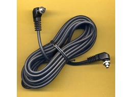 5m Male to Male SCREWLOCK pc Sync Sincro Lead Cord