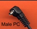 2 m  PC Sync extension lead Male/Female