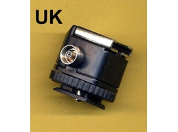 Screwlock PC Sync flash hot shoe adapter